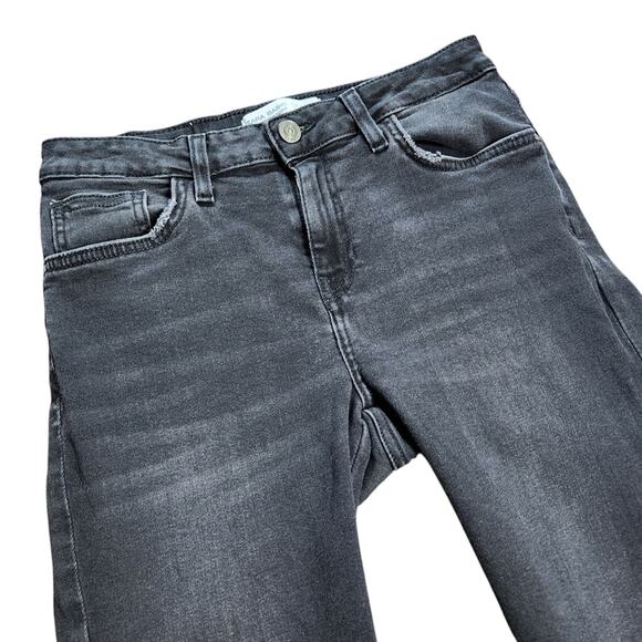 Women's Zara Basic Z1975 Denim jeans gray size 6 - Picture 2 of 8